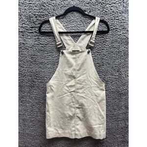 Afends Mae Hemp Overall Dress in Macadamia Size 2 US